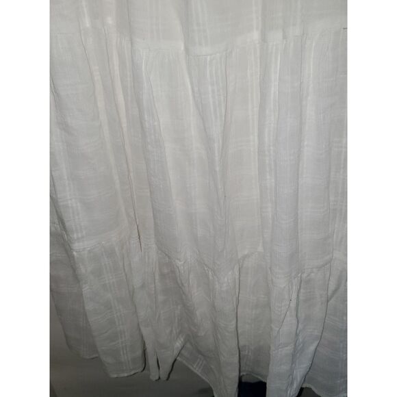A Hayden Los Angeles Women's Dress Peasant Cottage Core Boho White Size 1X NWT - Picture 7 of 10